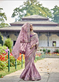 Oriental Pink Saree