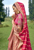 Pure Bandhej Lehenga