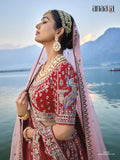 marriage heavy bridal lehenga