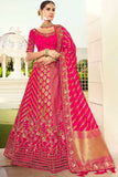 bridal lehenga choli pink colour