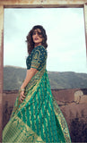 panetar gujarati bridal lehenga