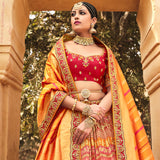 	bridal lehenga choli south indian