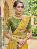 traditional diwali saree