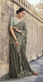 engagement saree