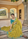 saree for engagement