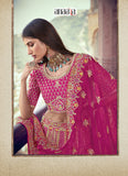 multi colour bridal lehenga choli